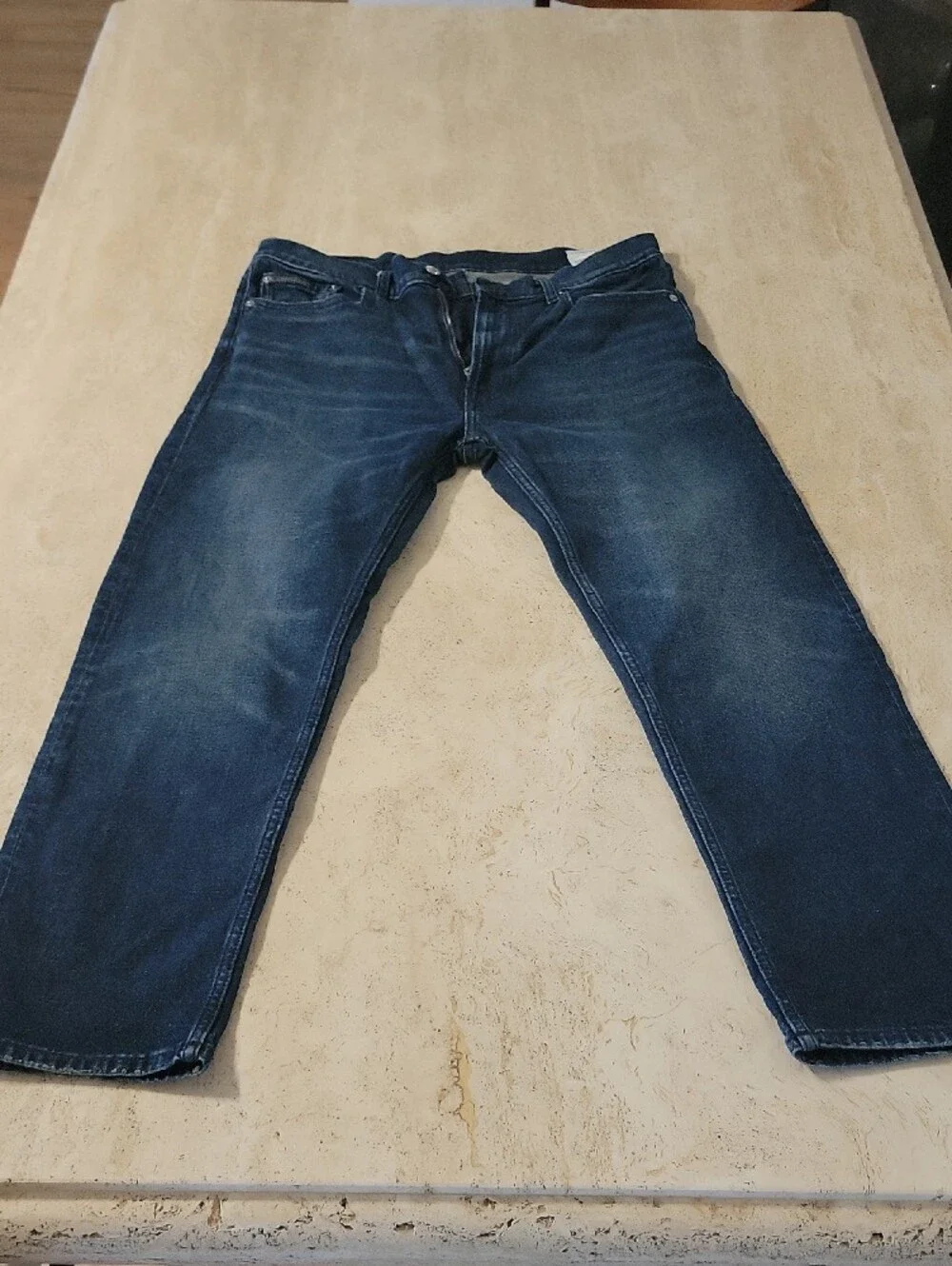 Calvin Klein Men’s Indigo Straight-Leg Jeans